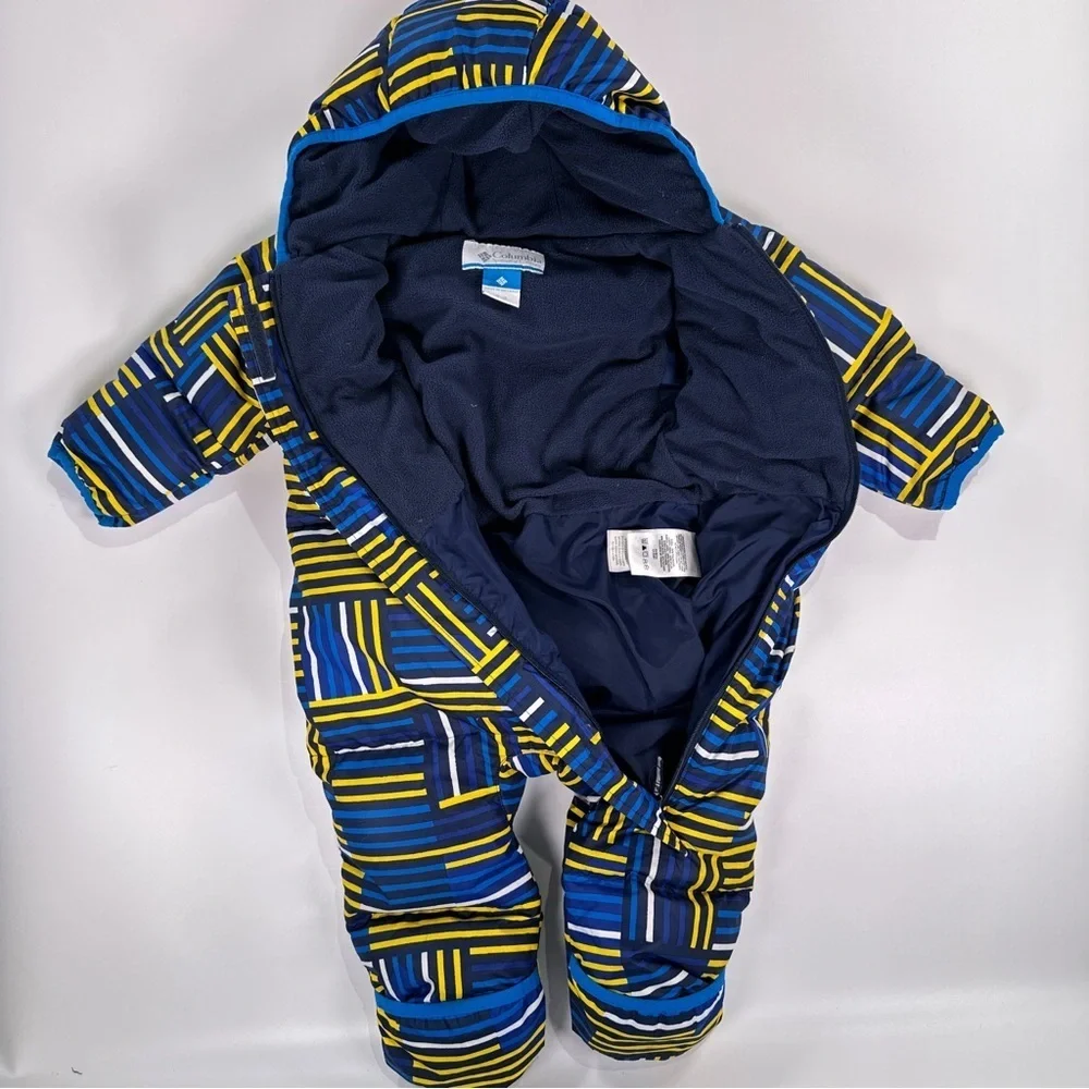 Columbia Baby Duck Down Snow Suit Hooded 12 18 Months